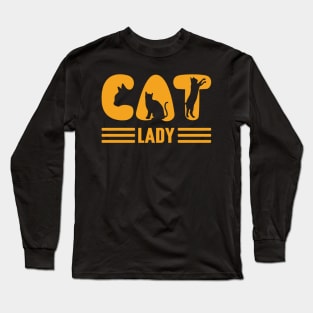 Cat Lady v3 Long Sleeve T-Shirt